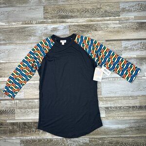 NWT Lularoe Randy XXS black 3/4 sleeve